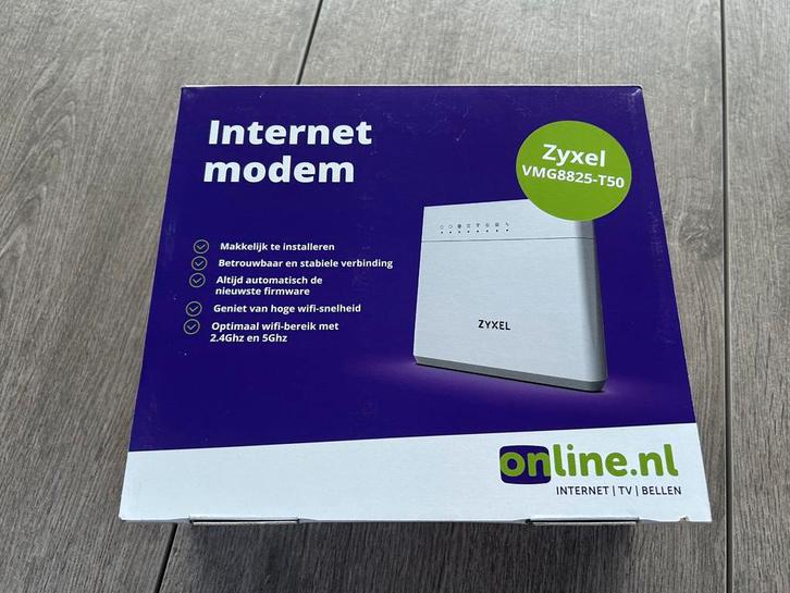 Draadloze modem Zyxel VMG8825-T50K, Computers en Software, WiFi-versterkers, Nieuw, Ophalen