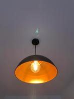 EGLO hanglamp zwart / koper, Huis en Inrichting, Lampen | Hanglampen, Ophalen, Gebruikt, Minder dan 50 cm