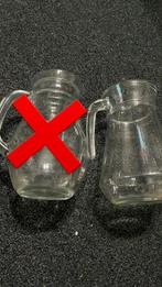 Laatste ‼️ mooie glazen waterkan van 1liter te koop nieuw‼️, Huis en Inrichting, Keuken | Keukenbenodigdheden, Ophalen of Verzenden