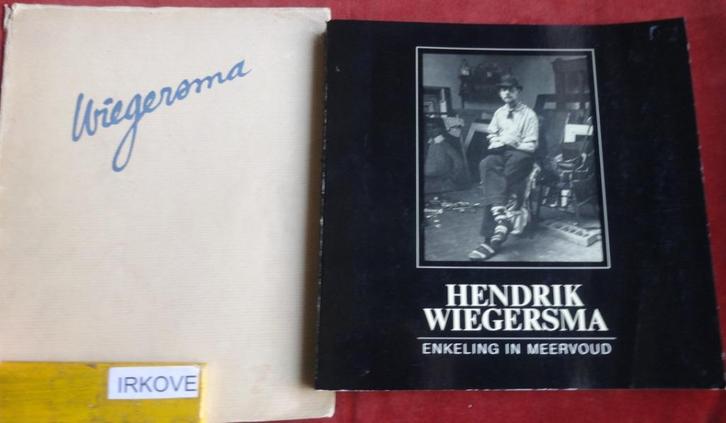 HENDRIK WIEGERSMA * 3 Boeken *, Boeken, Kunst en Cultuur | Beeldend, Zo goed als nieuw, Schilder- en Tekenkunst, Verzenden