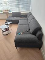 L vor.ige hoekbank met lounge antraciet van de Ruiyter Meub, Ophalen, 250 tot 300 cm, Gebruikt, 125 tot 150 cm