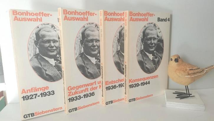 Bonhoeffer, D.; Bonhoeffer Auswahl 4 bände, Boeken, Godsdienst en Theologie, Gelezen, Christendom | Protestants, Ophalen of Verzenden