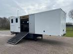 kuiper be oplegger 6.9 ton paardentrailer (bj 2001), Overige brandstoffen, Wit, Origineel Nederlands, Bedrijf