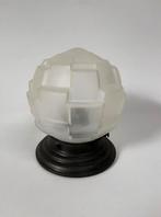Zeldzame gestileerde plafondlamp Artisjok mat glas Art deco, Ophalen of Verzenden, Zo goed als nieuw, Glas, Art deco