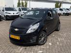 Chevrolet Spark 1.0 Bifuel 2012 Zwart, Auto's, Euro 5, 15 km/l, 37 €/maand, 4 cilinders