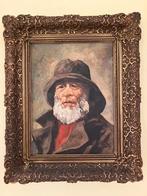 Prachtig expressionistisch schilderij portret Edmond Sijben, Ophalen of Verzenden