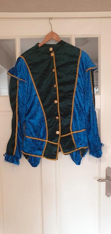 Pietenpak volwassenen pieten pak blauw groen maat xl beschikbaar voor biedingen