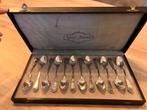 12 Gero Zilveren Theelepeltjes set! In orginele doos!, Antiek en Kunst, Antiek | Bestek, Ophalen of Verzenden