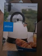 Mestic Retro Waterkoker - nieuw in doos, 1 tot 2 liter, Ophalen of Verzenden, Zo goed als nieuw, Draadloos