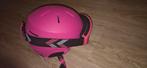 Roze Skihelm S/M met Konijnen Helm Cover en skibril, Overige merken, Overige typen, Ophalen of Verzenden, Zo goed als nieuw