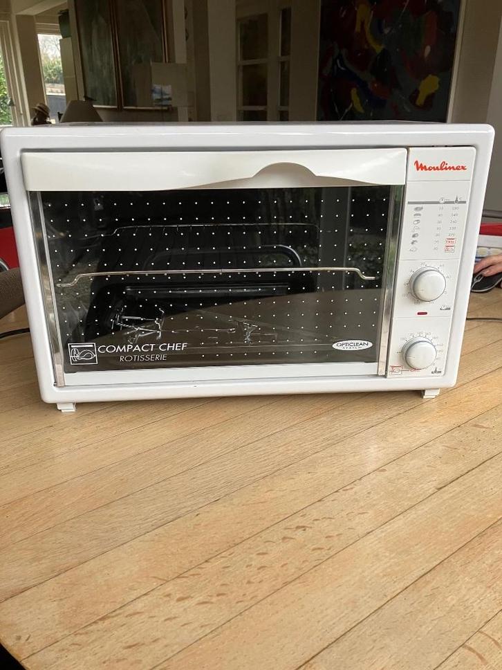 Moulinex grilloven kippengrill, Witgoed en Apparatuur, Ovens, Gebruikt, Vrijstaand, Oven met grill, Minder dan 45 cm, 45 tot 60 cm