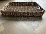 Rieten mand, Ophalen, Zo goed als nieuw, Rechthoekig, Overige materialen