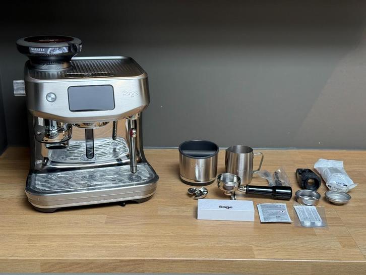 Sage Oracle Jet Stainless Steel Espressomachine, Garantie, Witgoed en Apparatuur, Koffiezetapparaten, Zo goed als nieuw, Koffiebonen