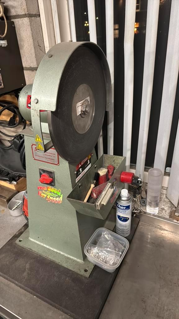 Grote slijpsteen schijf voor messen van paarden en schapen, Dieren en Toebehoren, Overige Dieren-accessoires, Ophalen