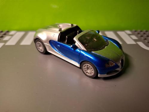 Siku 1353 - Bugatti 16.4 Veyron Grand Sport [blauw] 1/55, Hobby en Vrije tijd, Modelauto's | Overige schalen, Gebruikt, Auto, Ophalen of Verzenden