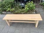 Houten bankje Ikea, Ophalen, Gebruikt, Tweepersoons, Rechte bank
