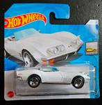 Hotwheels 72 corvette stingray convertible wit, Ophalen of Verzenden, Nieuw, Auto