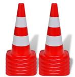 Verkeerskegel pylon pion 50 cm 10 stuks GRATIS VERZONDEN!, Doe-het-zelf en Verbouw, Overige Doe-het-zelf en Verbouw, Verzenden