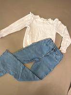 WE en mango meisjes set maat 134/140, Kinderen en Baby's, Kinderkleding | Maat 134, Ophalen of Verzenden, Zo goed als nieuw, Meisje