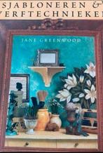 Sjabloneren & verftechnieken - J. Greenwood, Verzenden, Zo goed als nieuw