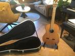 Semi akoestische Alhambra 3C klassieke Spaanse gitaar, Klassieke of Spaanse gitaar, Gebruikt, Met koffer, Ophalen