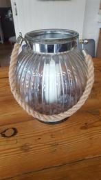 Groot windlicht voor Kerst., Ophalen of Verzenden, Zo goed als nieuw, Hout