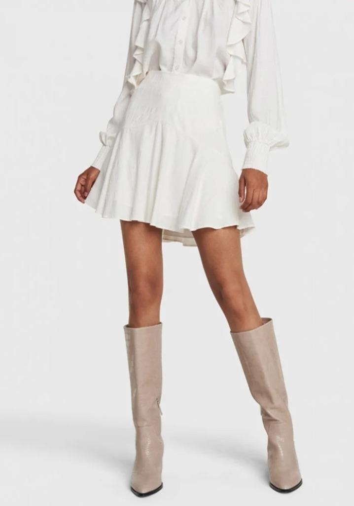 Prachtig off white rokje Alix the Label maat L, Kleding | Dames, Rokken, Zo goed als nieuw, Maat 38/40 (M), Wit, Boven de knie