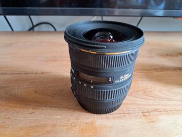 Sigma lens 10-20mm  1:4-5.6 DC HSM 77mm beschikbaar voor biedingen