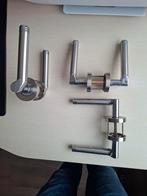 Diverse deurklinken - RVS, Ophalen of Verzenden, Gebruikt, Rvs, Klink of Kruk