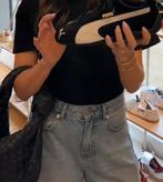 Zara rechte jeans, spijkerbroek straight fit, maat 38, Blauw, Zara, Nieuw, Ophalen of Verzenden