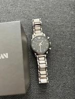 ARMANI HORLOGE, Sieraden, Tassen en Uiterlijk, Horloges | Heren, Ophalen, Zo goed als nieuw, Staal, Overige merken