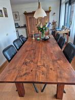 Nette eettafel, Huis en Inrichting, Tafels | Eettafels, Gebruikt, 200 cm of meer, Vijf personen of meer, Rechthoekig