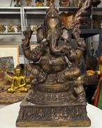Oude Zuid-Indiase bronzen Ganesha (Ganapati), Ophalen of Verzenden, Gebruikt