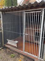 Kennelpaneel met deur en draaibare voerbakhouder, Dieren en Toebehoren, Hondenhokken, Ophalen, Hondenkennel, 100 cm of meer, 110 cm of meer