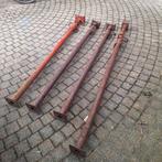 Bouwstempels - 4 stuks, Doe-het-zelf en Verbouw, Steigers, Ophalen of Verzenden, Gebruikt, Overige typen, Minder dan 2 meter