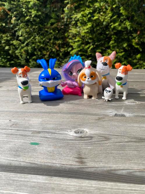 Huisdiergeheimen Poppetjes Set, Kinderen en Baby's, Speelgoed | Actiefiguren, Gebruikt, Ophalen of Verzenden