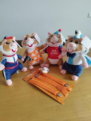 AH Hamster; F1, Geslaagd, Prins Carnaval, Vlaggetjes knuffel beschikbaar voor biedingen