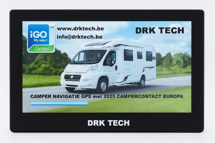 9' XXL Camper, Vrachtwagen GPS Navigatie Nieuwste EU Map.16G, Auto diversen, Autonavigatie, Nieuw, Ophalen of Verzenden