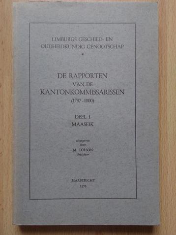 De rapporten van de kantonkommissarissen (1797-1800) beschikbaar voor biedingen