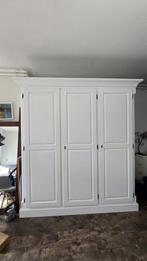 Witte kledingkast, Ophalen, Gebruikt, Wit, 150 tot 200 cm