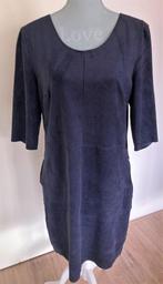 Suèdine/nepsuède jurkje - La Ligna, Kleding | Dames, Maat 38/40 (M), Blauw, Ophalen of Verzenden, Knielengte