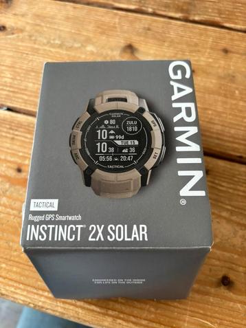 Garmin tactical instinct 2x solar rugged gps nieuw beschikbaar voor biedingen