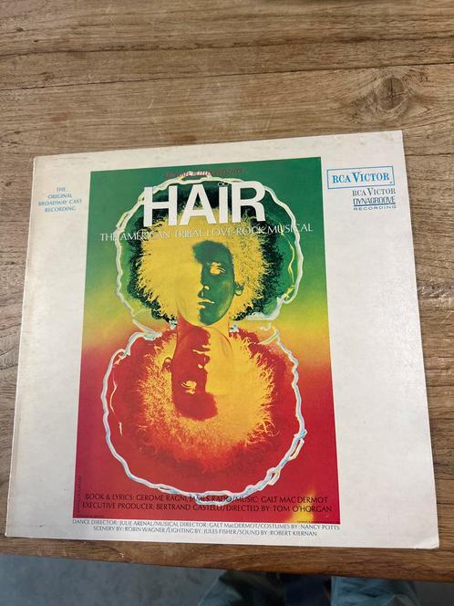 Hair - Originele Soundtrack Vinyl, Cd's en Dvd's, Vinyl | Filmmuziek en Soundtracks, Gebruikt, 12 inch, Ophalen of Verzenden