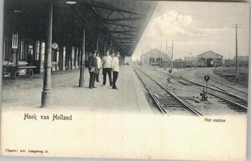 Hoek van Holland Het station uitg A. Langeweg vóór 1906 beschikbaar voor biedingen