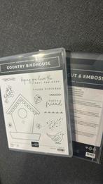 Country Birdhouse stempelset met dies stampinup!, Hobby en Vrije tijd, Stempelen, Ophalen of Verzenden, Zo goed als nieuw