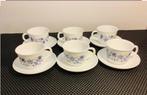 Arcopal France Koffieset VINTAGE 6 koppen & schotels, Huis en Inrichting, Keuken | Servies, Ophalen of Verzenden, Zo goed als nieuw