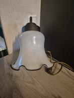 Retro wandlamp, Huis en Inrichting, Lampen | Wandlampen, Ophalen of Verzenden, Zo goed als nieuw, Glas