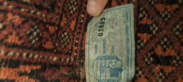 Handgemaakte vloerkleed beschikbaar voor biedingen