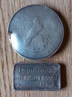 3 ounce zilver .999, Postzegels en Munten, Edelmetalen en Baren, Ophalen of Verzenden, Zilver