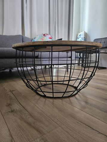 Massief Luxe London Tafel metaal hout beschikbaar voor biedingen
